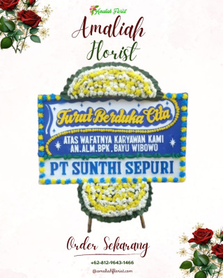 Papan Bunga Duka di Wetar Timur